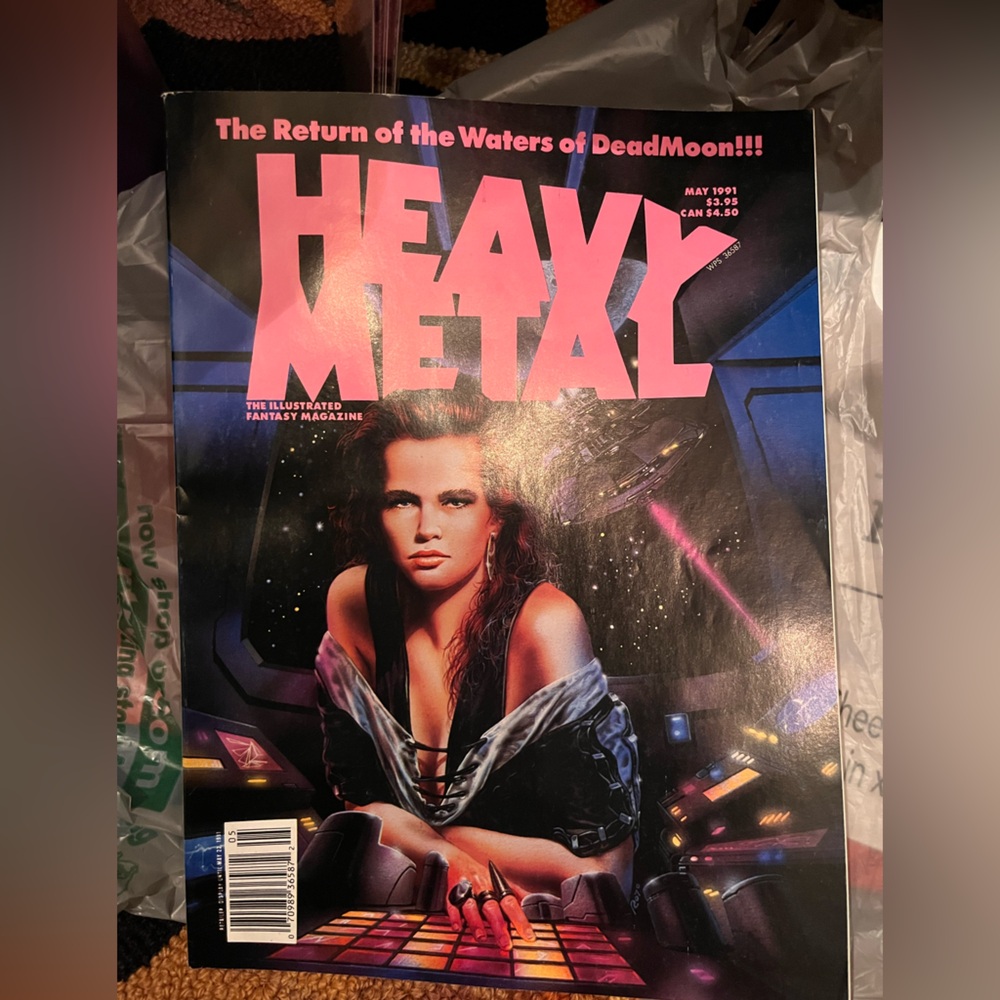 Heavy Metal May 1991 Illustrated Fantasy Magazine